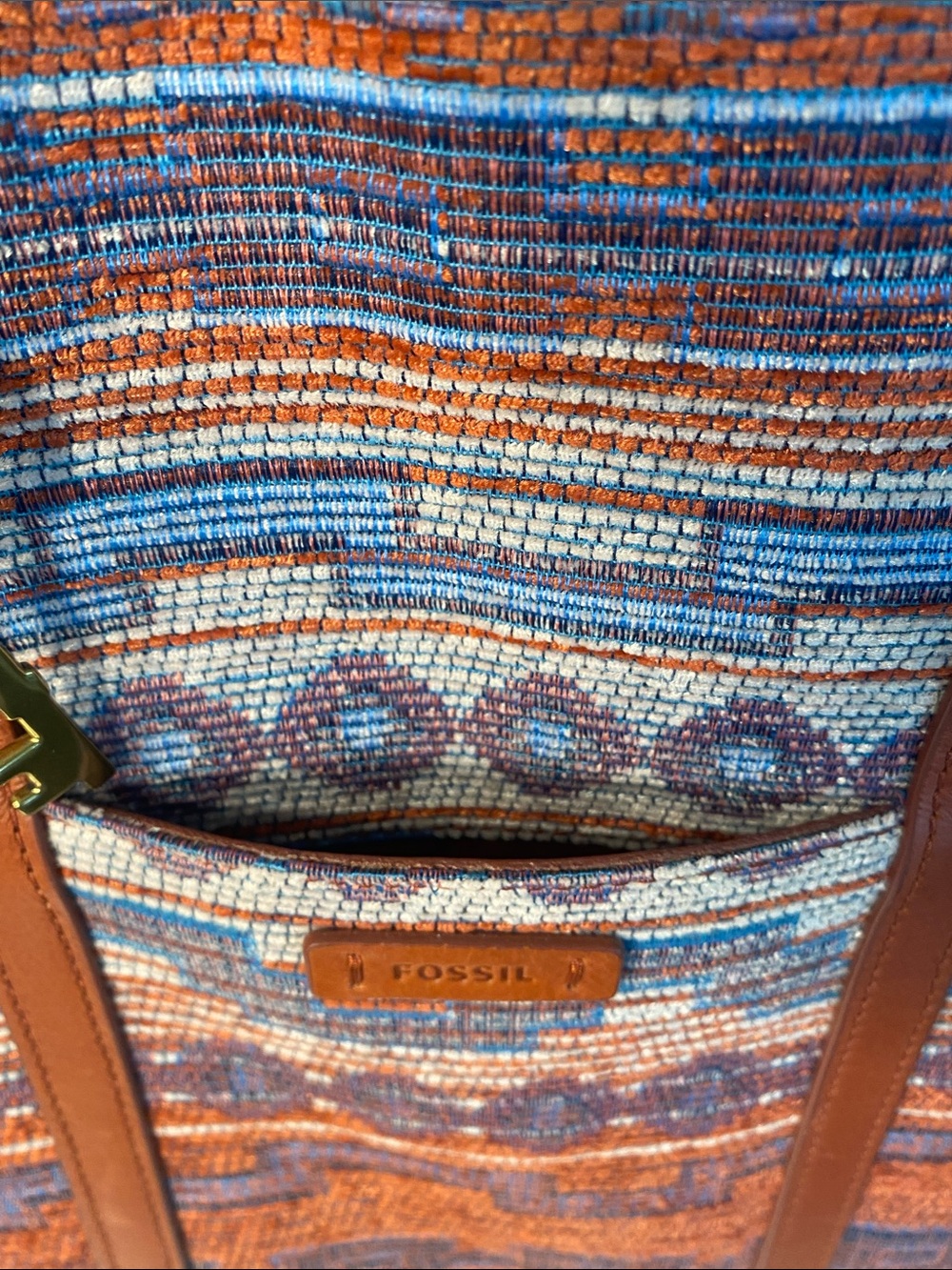 Fossil Carmen Tribal Tote Bag - Picture 13 of 14